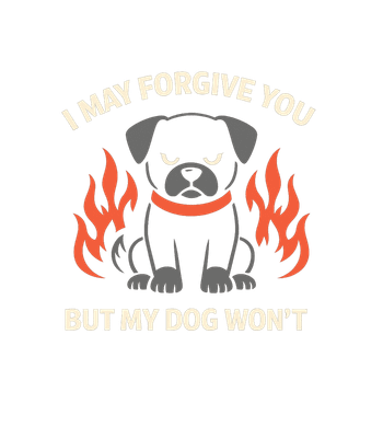 Angry Pug Dog Humor