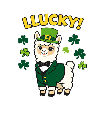 LLUCKY Llama St. Patrick's