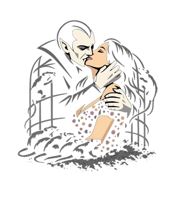 Dark Vampire Kiss