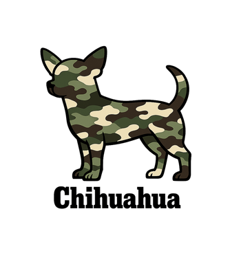 Camo Chihuahua Dog