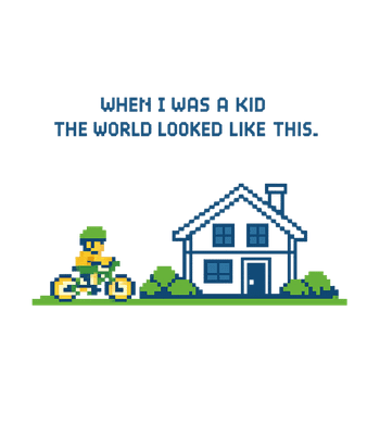 Pixel Art Childhood