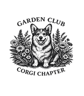 Garden Club Corgi