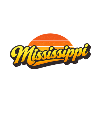 Retro Mississippi Sunset
