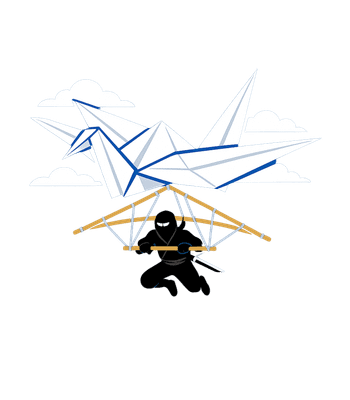 Ninja Origami Flight