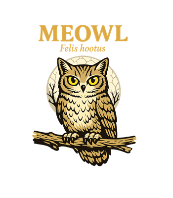 Meowl Felis Hootus Owl