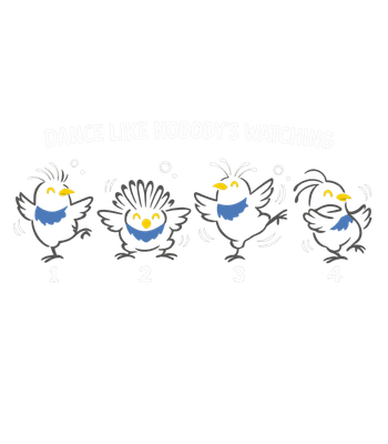 Cute Dancing Birds
