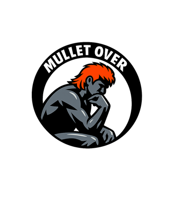 Thoughtful Mullet Man