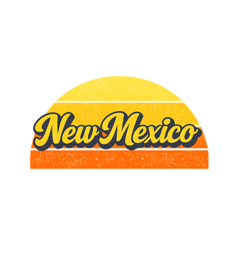 New Mexico Retro Sunset