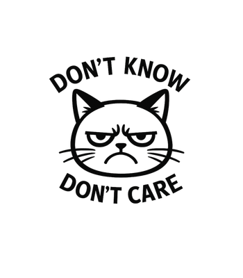 Grumpy Cat Don't Care