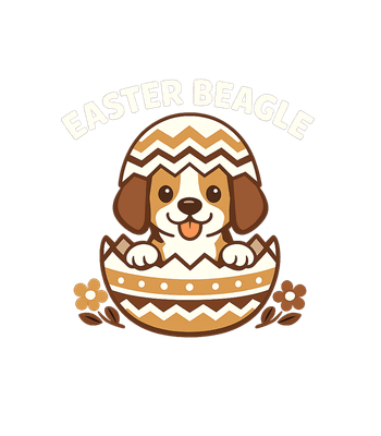 Easter Beagle Pup