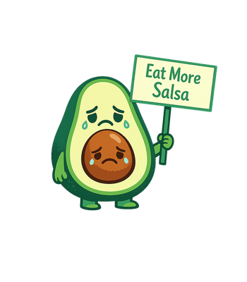 Eat More Salsa Avocado