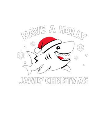 Holly Jawly Christmas Shark