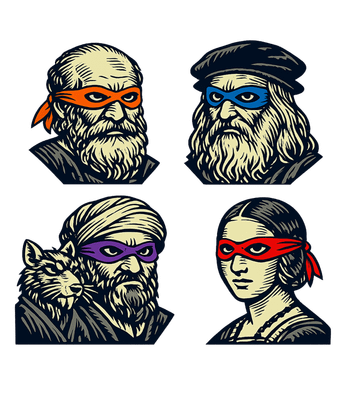 Renaissance Ninja Artists