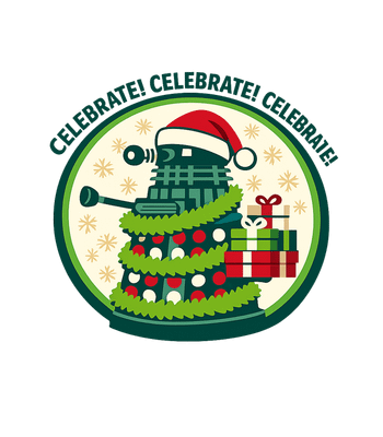 Festive Dalek Celebrate