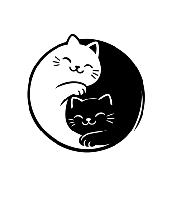 Cuddling Cat Harmony