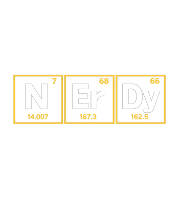 Nerdy Periodic Elements