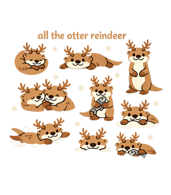All the Otter Reindeer