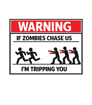 Zombie Chase Warning
