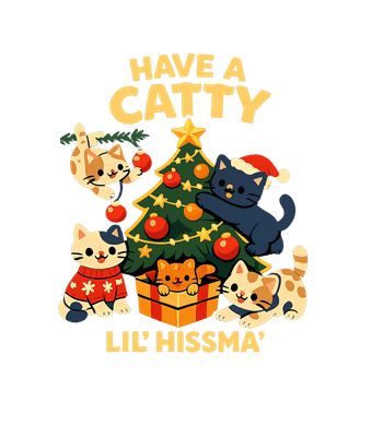 Catty Lil' Hissma' Christmas