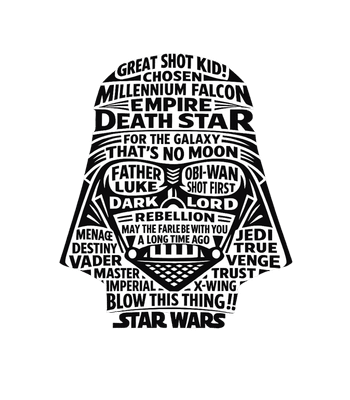 Darth Vader Quote Helmet
