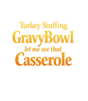 Turkey Stuffing GravyBowl