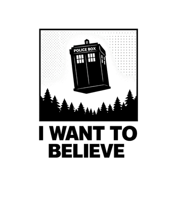 Wavy Police Box Figure