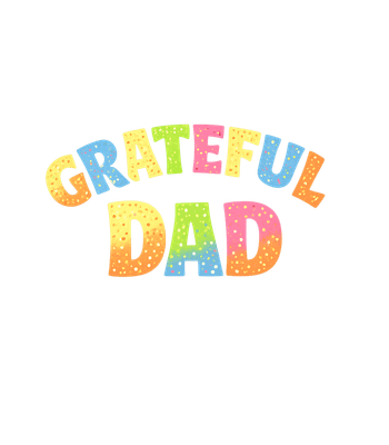 Grateful Dad Colorful