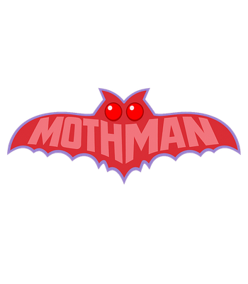 Mothman Cryptid Logo