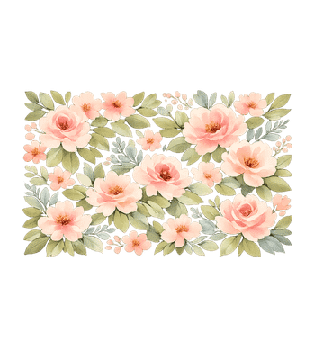 Pink Watercolor Floral