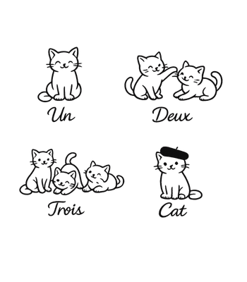 Un Deux Trois Cat