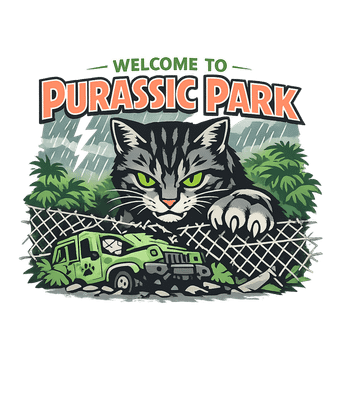 Purassic Park Cat