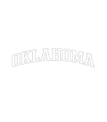 Oklahoma Arched Text