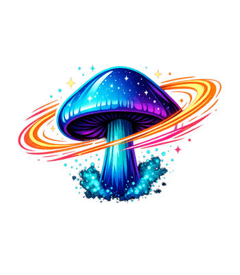 Cosmic Shroom Galaxy