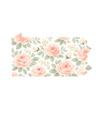 Pennsylvania Floral Map