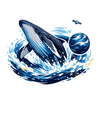 Cosmic Whale Breaching