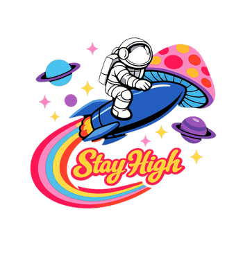 Psychedelic Astronaut Rocket