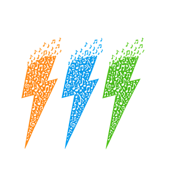 Music Lightning Bolts