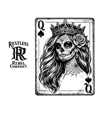 Sugar Skull Queen Card