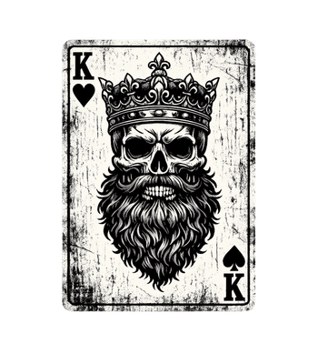 Skull King Playing Card