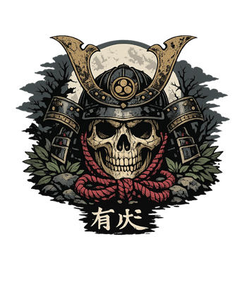 Samurai Skull Warrior