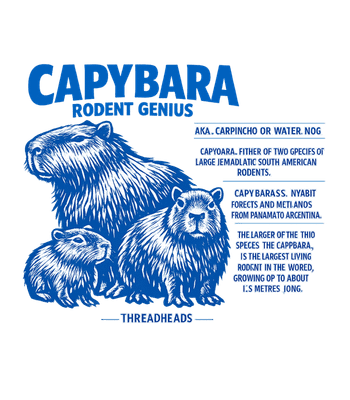 Capybara Rodent Genius
