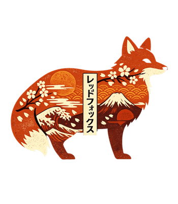 Japanese Fox T-Shirt