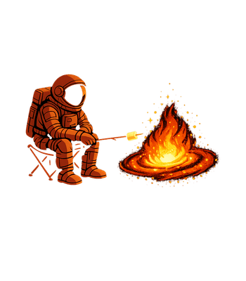 Astronaut Campfire S'mores