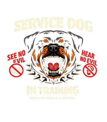 Service Dog In Training