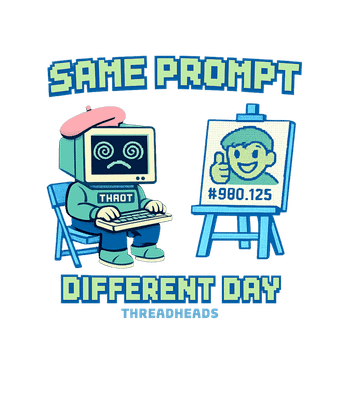 Same Prompt Different Day T-Shirt