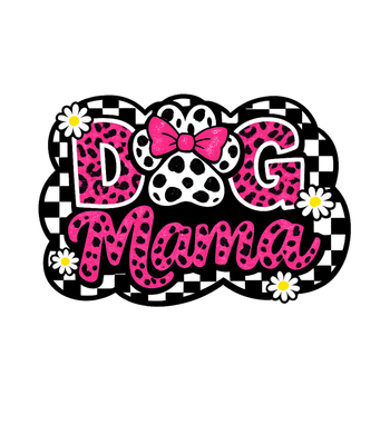 Pink Leopard Dog Mama