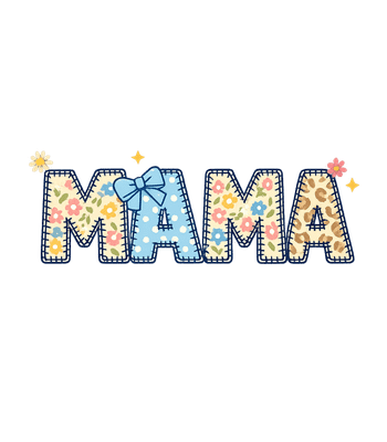 Patchwork Mama Bow