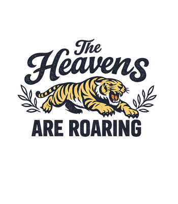 The Heavens Are Roaring Graphic Tee - Ivory