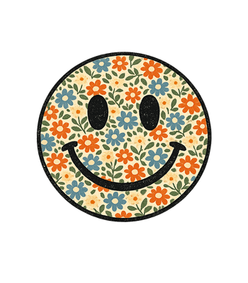 Flower Power Smiley