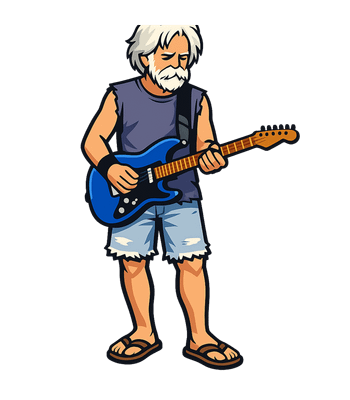 Groovy Guitar Rocker